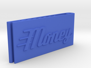 Moneyclip V2 in Blue Processed Versatile Plastic