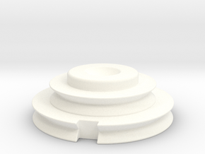 Officer Disk Scaled 80% in White Processed Versatile Plastic