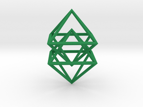 Double Diamond in Green Processed Versatile Plastic
