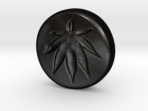 $10 Hash Coin in Matte Black Steel