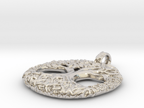 Tree Of Life in Rhodium Plated Brass