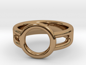 Ring Holder in Polished Brass