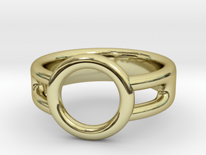 Ring Holder in 18k Gold Plated Brass