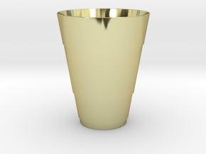 Gold Beer Pong Cup in 18k Gold