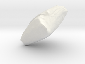Scanned Bag in White Natural Versatile Plastic