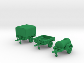M1101 Set and M149 in Green Processed Versatile Plastic: 1:200
