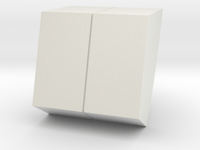 M10A-left wall detail in White Natural Versatile Plastic