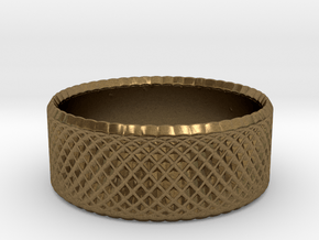 0194 Lissajous Figure Ring (Size0, 11.6mm) #005 in Natural Bronze