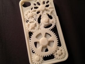 iPhone 4/4S Gear Case in White Natural Versatile Plastic