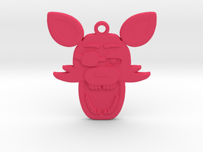 Five Nights at Freddy's Foxy Pendant in Pink Processed Versatile Plastic