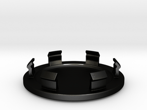 Hub for wheels in Matte Black Steel