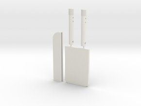Anti-Security Blade PP & ESB (3rd shin tool) in White Natural Versatile Plastic