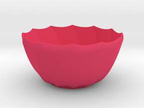 0200 Model (d=10cm,h=5cm) #002 in Pink Processed Versatile Plastic