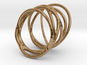 Ring of Rings No.3 in Polished Brass