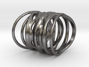 Ring of Rings No.1 in Polished Nickel Steel