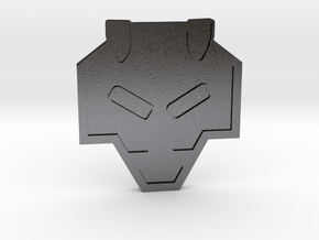 Rising Badge - Johto Pokemon Bagdes in Polished and Bronzed Black Steel