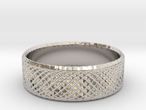 0205 Lissajous Figure Ring (Size3.5, 14.4mm) #012 in Platinum
