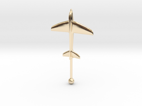 Windthos 60mm in 14k Gold Plated Brass