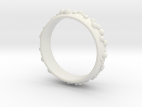 thousand fields Ring in White Natural Versatile Plastic