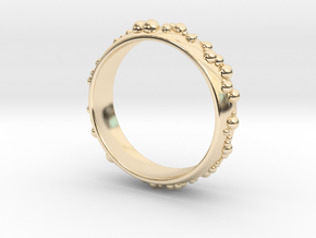 thousand fields Ring in 14K Yellow Gold