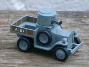 Armoured Car for Car Wars etc. 1/72 scale. in Smooth Fine Detail Plastic