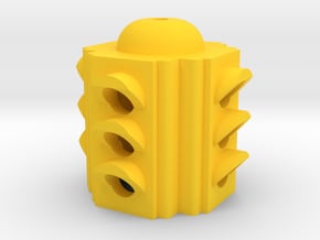 Traffic Light 4 Way Body - 'G' 22.5:1 Scale in Yellow Processed Versatile Plastic