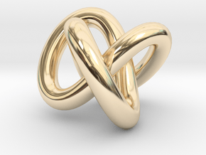 Necklace Infinity in 14K Yellow Gold