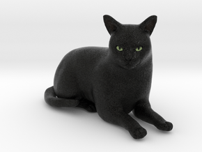 Custom Cat Figurine - Avaey in Full Color Sandstone