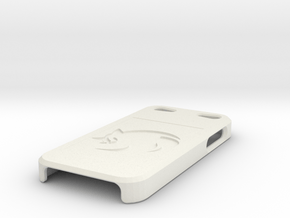 Sonic Imprinted Logo iPhone 5 Case in White Natural Versatile Plastic