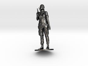 Sally Bambach  in Polished and Bronzed Black Steel