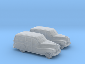 1/160 2X 1948 Chevy Woody in Tan Fine Detail Plastic