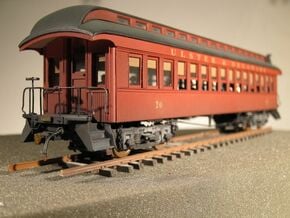 ROUND TOP TABLE S Sn3 1:64 Model Railroad UNPAINTED Resin Figure AMCS66 