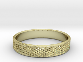 0224 Lissajous Figure Ring (Size14, 23.0 mm) #029 in 18k Gold