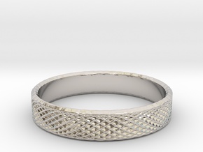 0224 Lissajous Figure Ring (Size14, 23.0 mm) #029 in Platinum