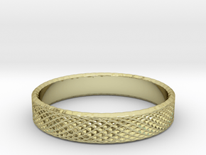 0225 Lissajous Figure Ring (Size14.5, 23.4 mm)#030 in 18k Gold
