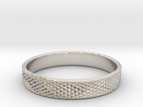 0228 Lissajous Figure Ring (Size16, 24.6 mm) #033 in Platinum