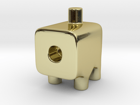 Tiny Cannon Ugly Friend in 18k Gold Plated Brass