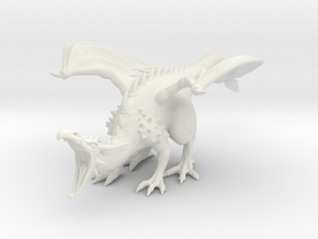 DragonRoar in White Natural Versatile Plastic