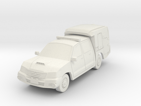 NSW Police Vehicle(HO/1:87 Scale) in White Natural Versatile Plastic