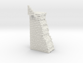 NF8 Modular fortified wall in White Natural Versatile Plastic