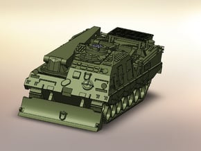 Bergepanzer 3 Büffel 1:144 in Tan Fine Detail Plastic