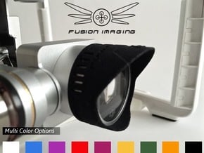 DJI Phantom 3 Lens Hood in Black Natural Versatile Plastic