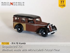 IFA F8 Kombi (TT 1:120) in Gray Fine Detail Plastic