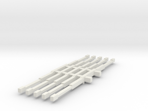 1/64 4wd light bars in White Natural Versatile Plastic