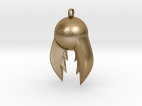 Zire Pendant in Polished Gold Steel