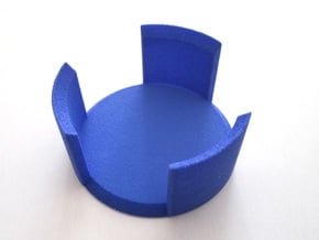 Half Tricky Box in Blue Processed Versatile Plastic