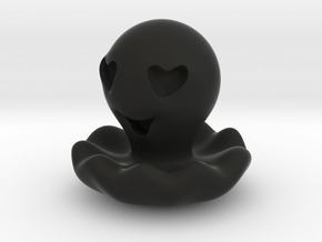 Halloween Character Hollowed Figurine:InloveGhosty in Black Natural Versatile Plastic