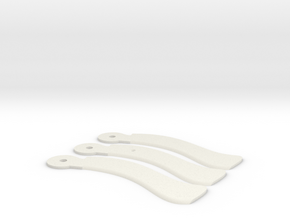 R.A.G.E- Wingstick (working boomerang) in White Natural Versatile Plastic