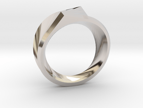 Qortex Ring in Platinum: 8 / 56.75