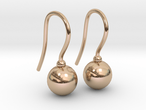 The2LittleScoops in 14k Rose Gold Plated Brass